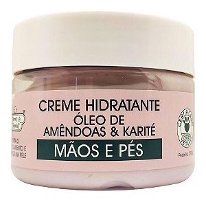 Creme Hidratante Para Mãos E Pés Flores E Vegetais  250g