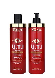 Tuon Uti Capilar Tratamento Super Reconstrutor Kit Home Care 500ml