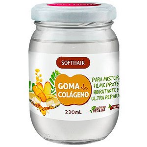 Softhair Goma De Colágeno Vegetal Hidratante Ultra Reparador 220 mL