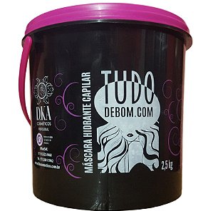 D.ka Cosméticos  Máscara Uso Diario Hidratante Capilar Tudo de Bom.Com 2,5 kg