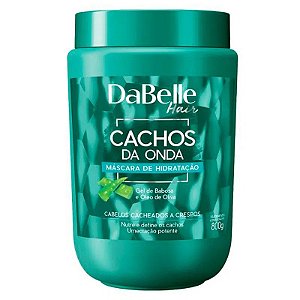 Máscara De Hidratação Cachos Da Onda Dabelle Hair 800g