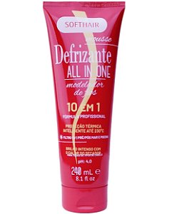 Defrizante Mousse 10 em 1 All in One 240ml Softhair