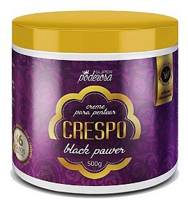 Creme Para Pentear Crespo Black Pawer 500g Probelle