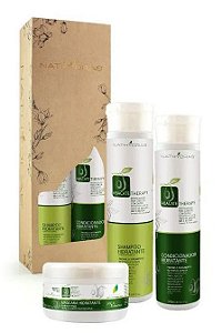 Nathydras Shampoo,Condicionador E Máscara Hidratante Abacate Therapy