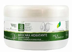 Máscara Hidratante Abacate Therapy Para Cabelos Fragilizados Com Queda Nathydras