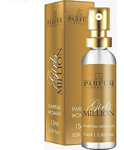 Girls Million Perfume Parfum Woman Parfum Brasil 15mL