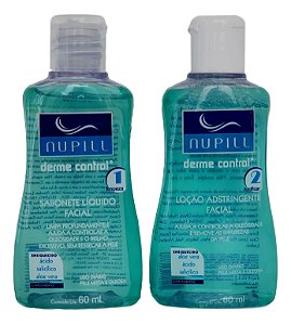 Nupill Derme Control Sabonete Líquido E Loção Tratamento Anti Oleosidade 60ml