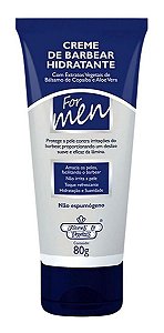 Creme De Barbear Hidratante For Men 80g Flores & Vegetais