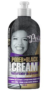 Creme Para Pentear Texturizador De Crespos Poder Do Black Soul Power Big Black Cream