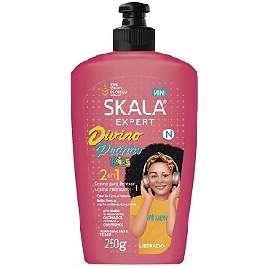 Skala Divino Potinho 2 Em 1 Creme Para Pentear E Hidratar 250g