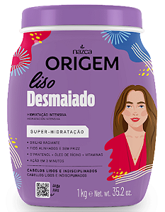 Origem Liso Desmaiado Máscara Hidratação 1kg