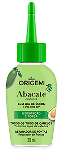 Reparador De Pontas Origem Abacate Com Mix De Óleos 30mL