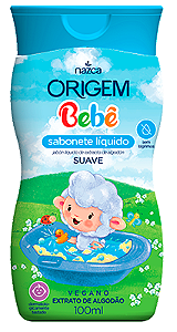 Sabonete Líquido Suave Bebe Origem Da Cabeça Aos Pés 100mL