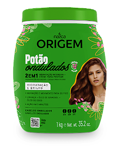 Origem Creme Potão Ondulados 2 Em 1 Hidratação E Brilho 1Kg - Compre Aqui  Todos os Produtos com o Melhor Preço Já Visto na Web Frete Grátis e  Condições de Pgto Imperdiveis