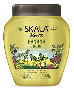 Creme De Tratamento Skala Banana E Bacuri Nutrição E Reparação 2em1