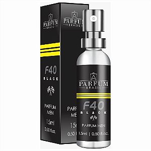 Perfume F40 Black Parfum Brasil Parfum Men 15mL