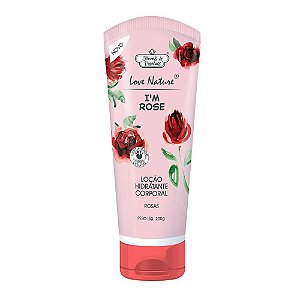 Loção Hidratante Corporal Rosas Flores & Vegetais 200g