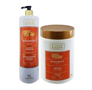 Lissé Profissionals Pro To Day Revigorante Shampoo e Máscara Hidratante 1L