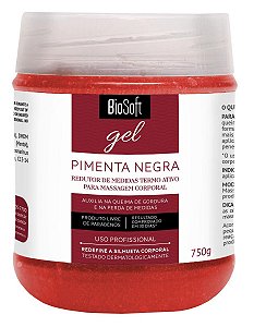 Bio Soft Gel Pimenta Negra Redutor de Medidas