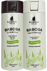 Barrominas Aloe Vera Shampoo E Condicionador Cabelos Desidratados