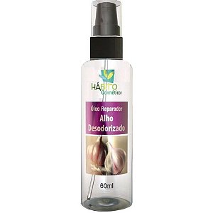 Óleo Reparador Alho Desodorizado Hábito Cosméticos 60 mL