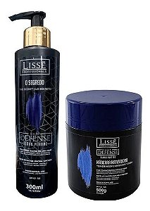 Kit Matizador Lisse Hair Defense Blond Shampoo E Máscara Profissional