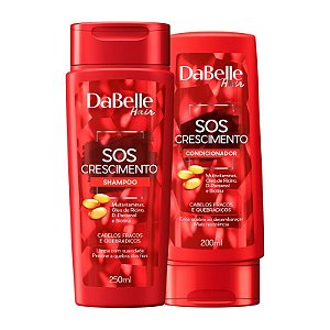 Kit DaBelle Hair SOS Crescimento Shampoo E Condicionador 