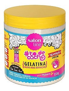 Gelatina #todecacho Transição Capilar Salon Line 550g