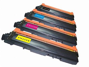 Kit com 4 Toner Compatível Brother TN210 HL3040CN MFC9010CN MFC9320CW HL8070 - PREMIUM