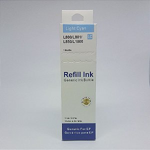 Refil de Tinta Sublimática Epson L800 L805 Ecotank Ciano Claro T673520 70ml