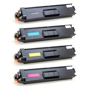 Kit 4 Toner Brother TN319 Compatível DCP-L8400 HL-L8350 MFCL8600CDW