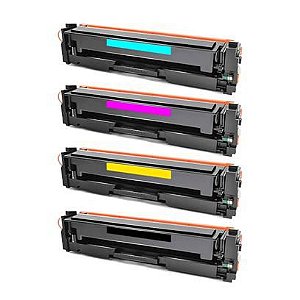 Kit 4 Toner Compatível HP 204A - M154 M180 M181 154A 154NW 180N 180NW 181FW - PREMIUM