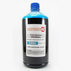 Tinta Formulabs Corante Universal Ciano 1 Litro - HP Epson Canon Lexmark Brother