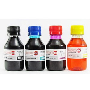 Kit com 400ml de Tinta Formulabs Corante Universal - HP Epson Canon Lexmark Brother