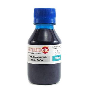 Tinta Inktec Pigmentada HP Serie 8000 H8940-01LC Ciano 100ml