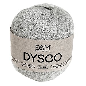 Fio Dysco Branco com Prata