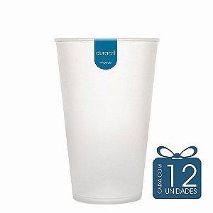 12 Copos Ecológico Biodegradável 550 ml