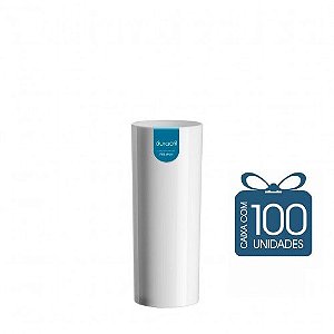 100 Copos Long Drink 330 ml Branco