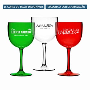 Kit Taças de Gin 580 ml Personalizadas