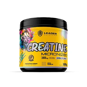 CREATINE MICRONIZED (300G) - LEADER NUTRITION