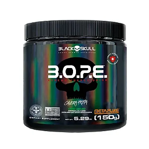 PRÉ TREINO BOPE (150G) BLACK SKULL