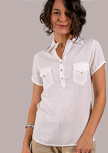 Camisa Polo Off-White