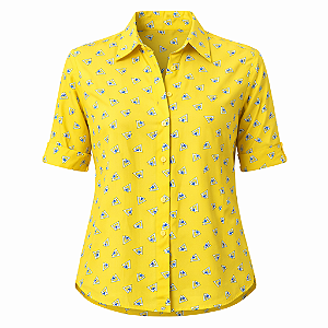 Camisa Lene Amarelo