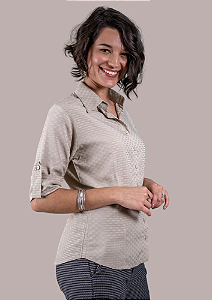 Camisa Veneza Bege