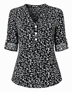 Camisa Florence Leaf