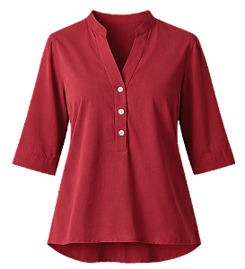 Camisa Iris Vermelho Queimado