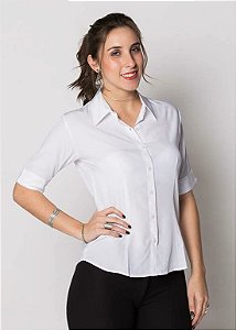Camisa Lene Tradicional Branco