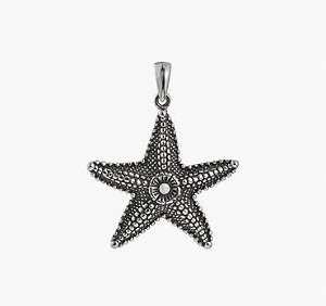 Pingente Estrela do Mar Prata 925