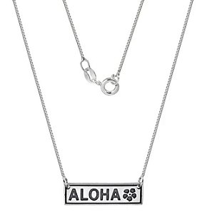 Colar Aloha Prata 925