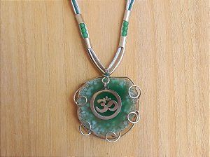 Colar regulável de ágata